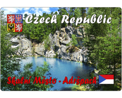 Magnes elastyczny Czech Republic 2 Skalní Mesto Adršpach 2
